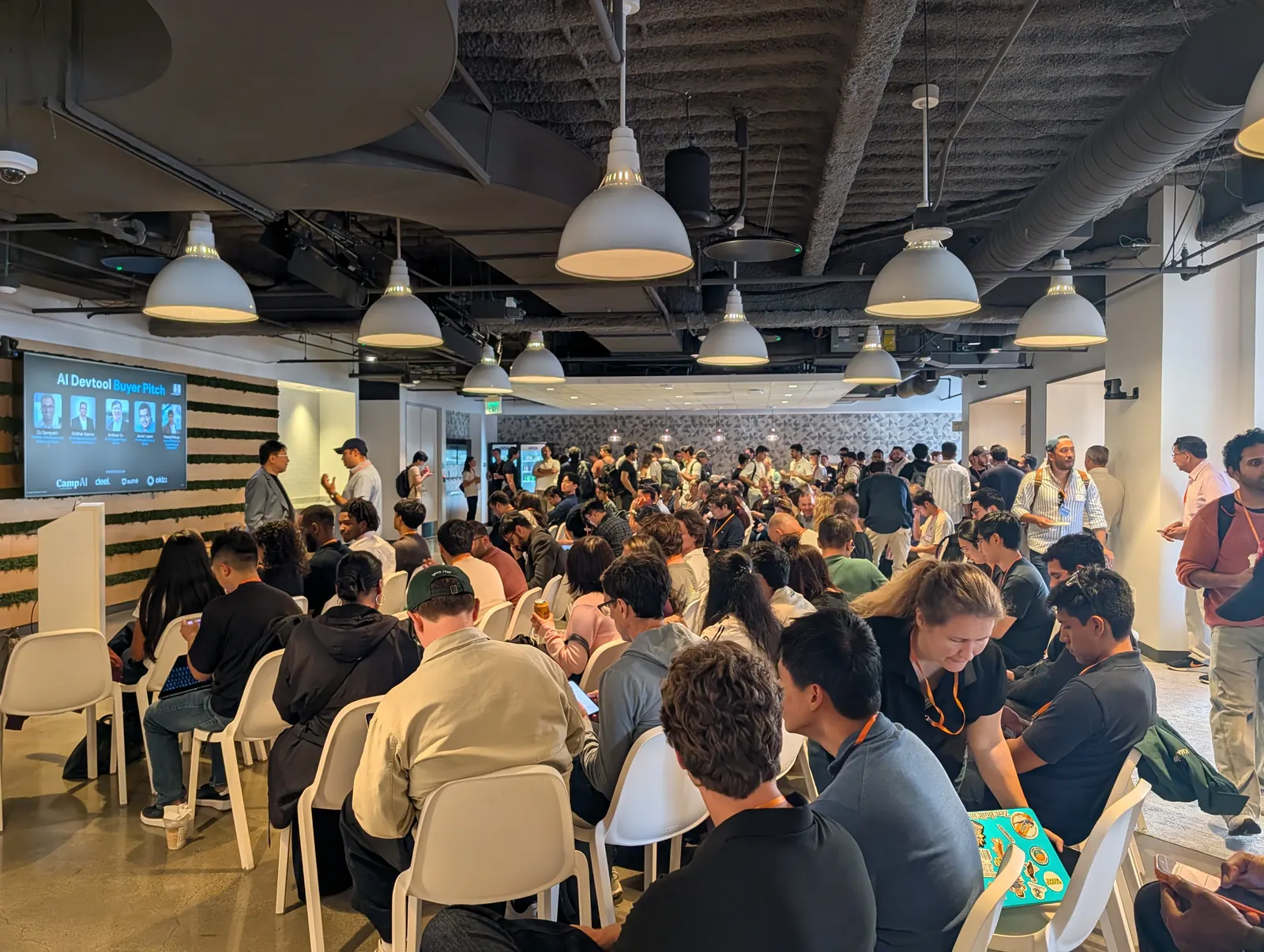 Audience at the Auth0 AI Devtool Buyer Pitch event